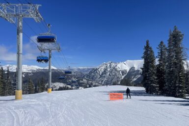 Copper Mountain Ski Run