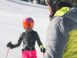 Ski Teacher Gray Jacket