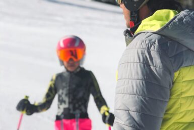 Ski Teacher Gray Jacket