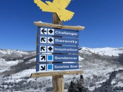 Solitude Resort Trail Sign