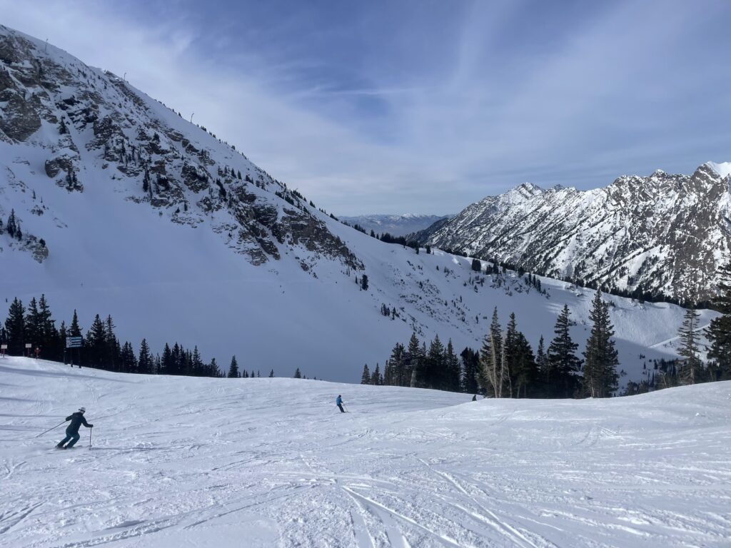 Alta Ski Area Ski Run
