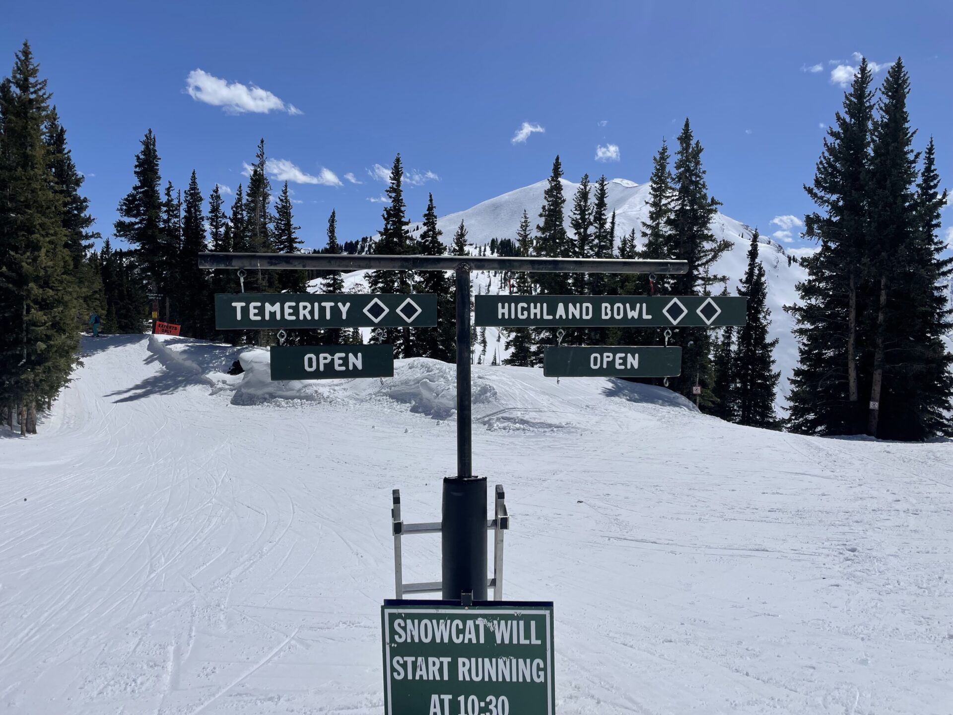 Aspen Highlands Bowl Sign